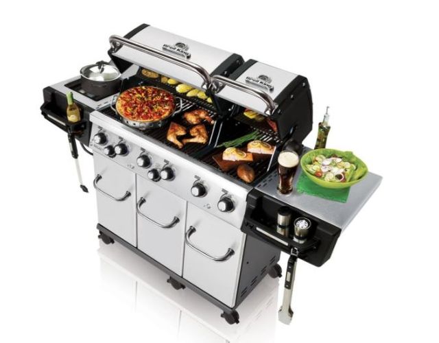 Broil King® Regal™ XLS Pro 24.8" Stainless Steel Freestanding Grill 2