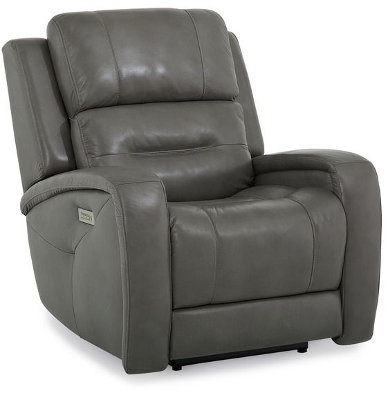 Palliser® Furniture Washington Gray Power Wallhugger Recliner with Power Headrest and Lumbar 0