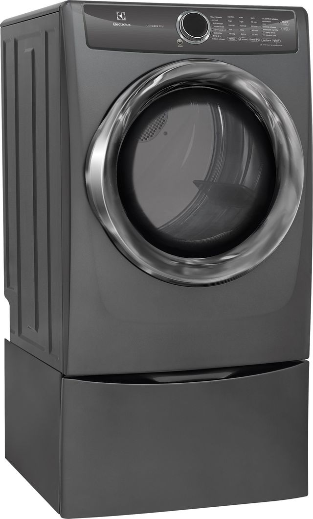 Electrolux Laundry 8.0 Cu. Ft. Island White Front Load Gas Dryer 15