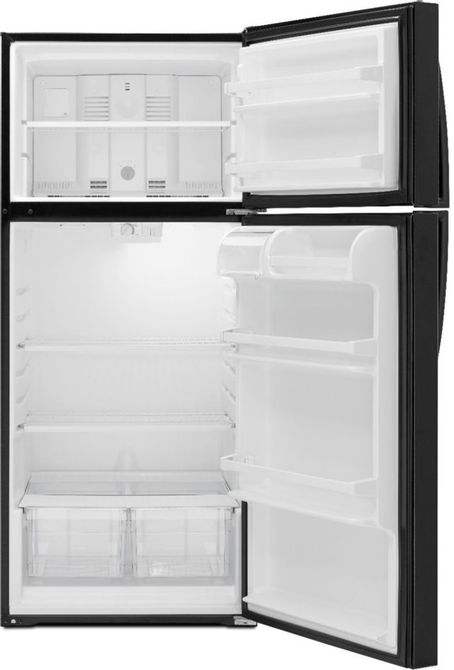 Whirlpool® 16.0 Cu. Ft. Black Top Freezer Refrigerator 4