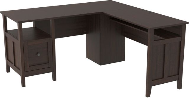 Signature Design by Ashley® Camiburg 2-Piece Warm Brown Home Office Desk 0