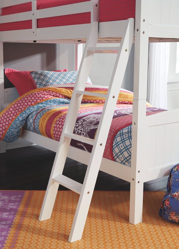 Signature Design by Ashley® Kaslyn White Twin Over Twin Bunk Bed-2