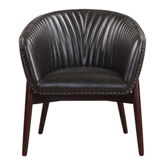 Uttermost® Anders Onyx Accent Chair-0