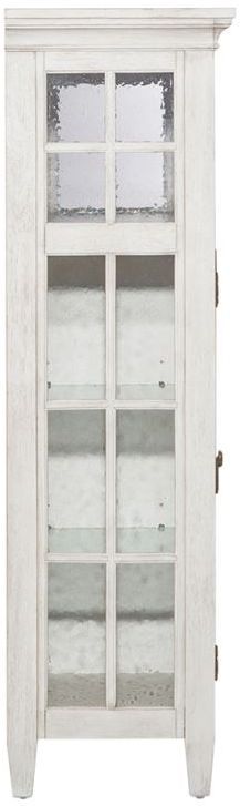 Liberty Furniture Heartland Antique White Display Cabinet-1