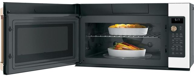 Café™ 1.7 Cu. Ft. Stainless Steel Over the Range Microwave 7