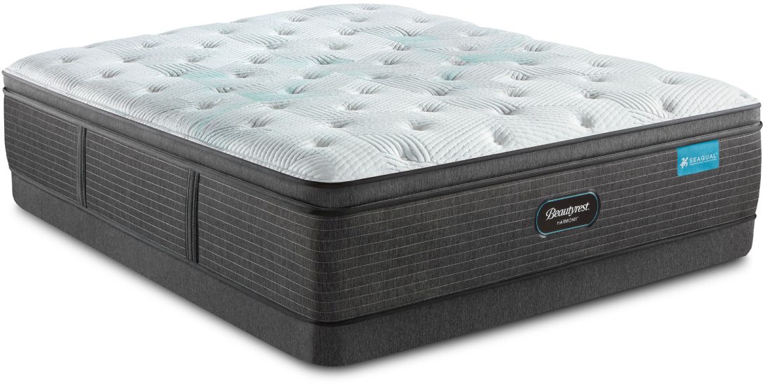 Beautyrest silver harper plush pillowtop hot sale queen mattress