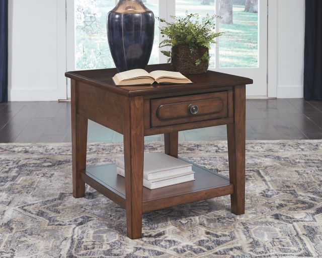 Signature Design by Ashley® Adinton Reddish Brown End Table 2