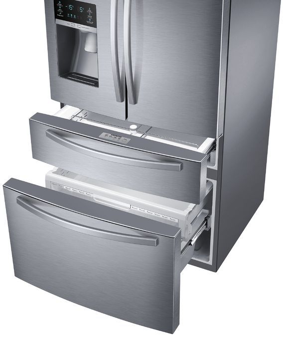 Samsung 24.7 Cu. Ft. Fingerprint Resistant Stainless Steel French Door Refrigerator 4