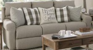 Catnapper® Westport Metal Lay Flat Reclining Sofa