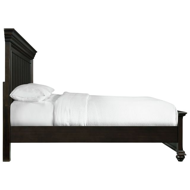 Elements Slater Tobacco King Panel Bed, Dresser, Mirror and Nightstand-3