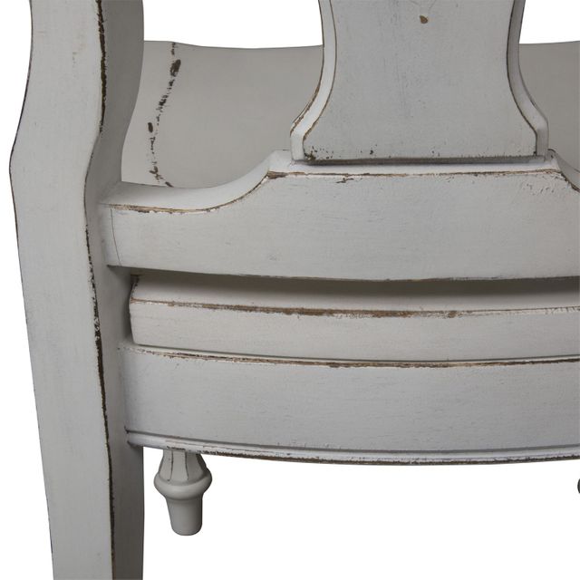Liberty Furniture Magnolia Manor Opt 5 Piece Antique White Leg Table Set 7