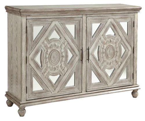 Coast2Coast Home™ Accents by Andy Stein Francesca Ivory Rub Credenza