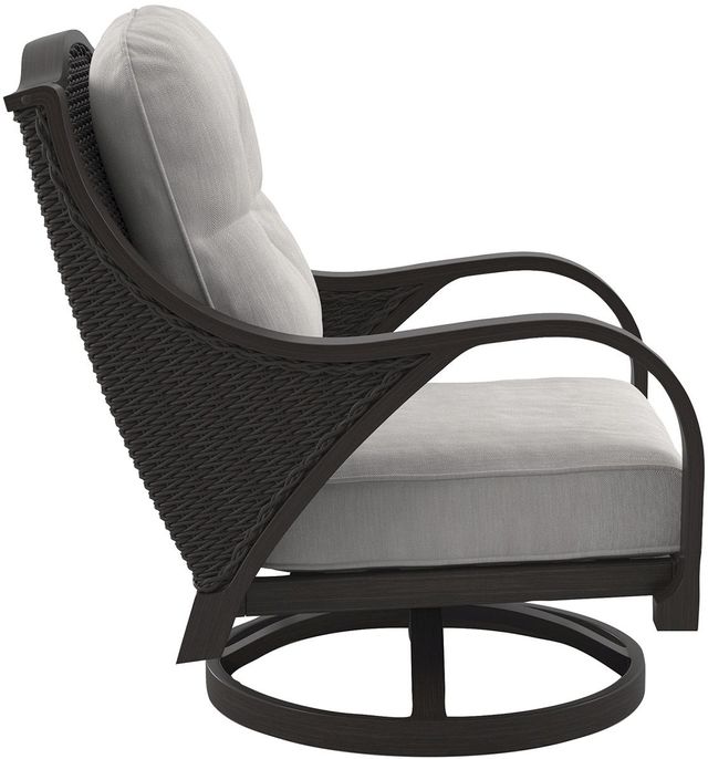 Signature Design by Ashley® Marsh Creek Brown Swivel Lounge Chair  3