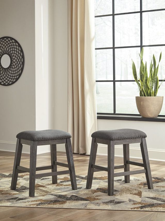 Signature Design by Ashley® Caitbrook Gray  24.38" Counter Height Stool-2