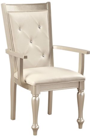 Homelegance® Celandine Silver Arm Chair