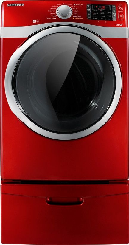 Samsung 7.5 Cu. Ft. Tango Red Front Load Gas Dryer