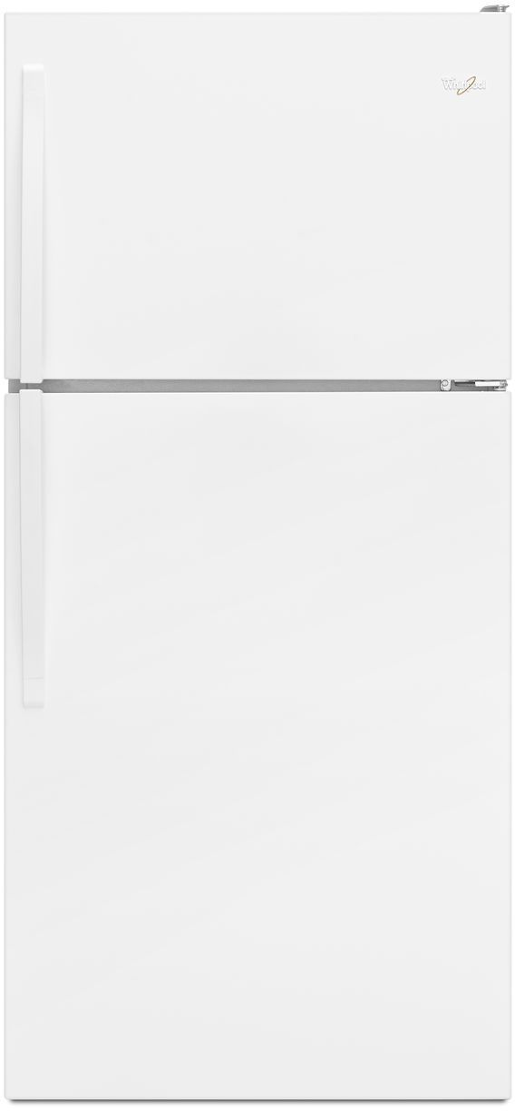 Whirlpool® 18.2 Cu. Ft. Top Freezer Refrigerator-White 1