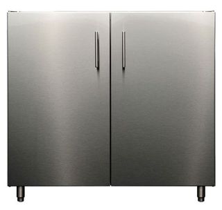 Kalamazoo™ Outdoor Gourmet Signature Series 36" Marine-Grade Stainless Steel Storage Cabinet with Double Doors