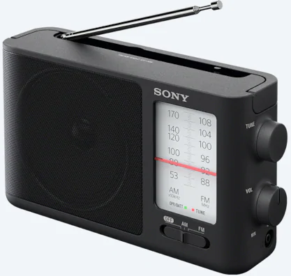 Sony® Analog Tuning Portable FM/AM Radio 1