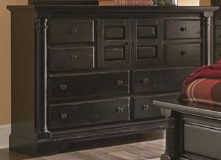 Progressive® Furniture Gramercy Park Aged Black Dresser