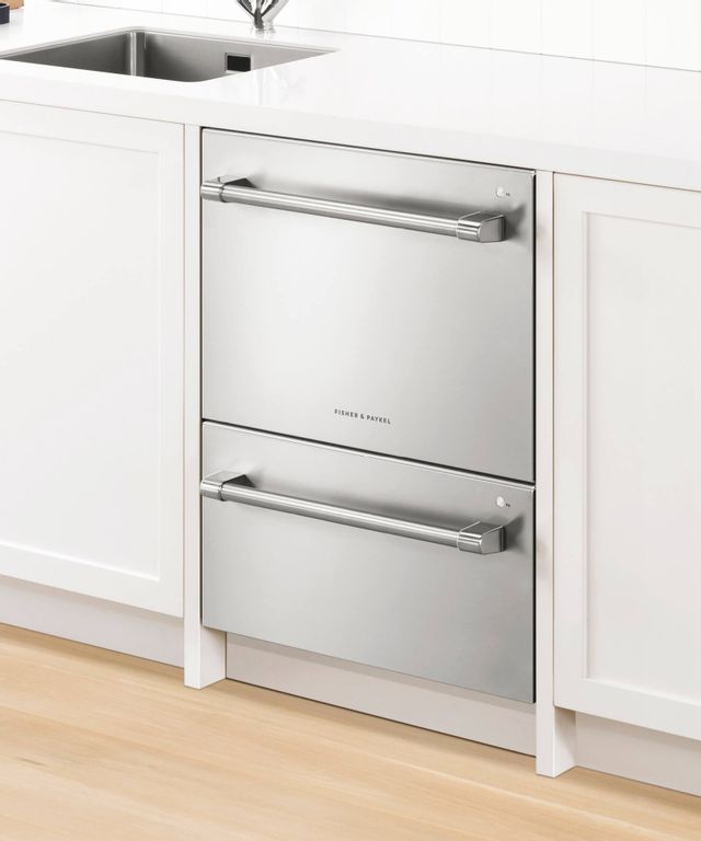 Fisher & Paykel Series 9 24" Stainless Steel Double DishDrawer™ Dishwasher 5