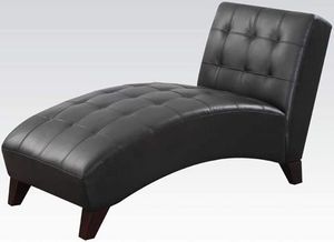 ACME Furniture Anna Black Lounge Chaise