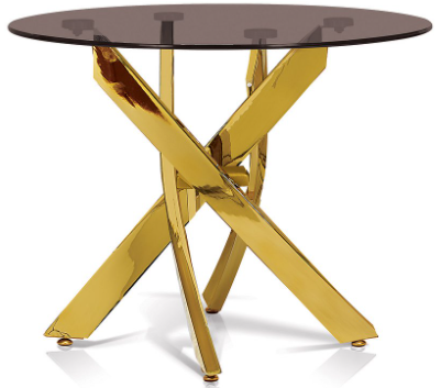 Korson Furniture Design Katie Brass/Bronze End Table