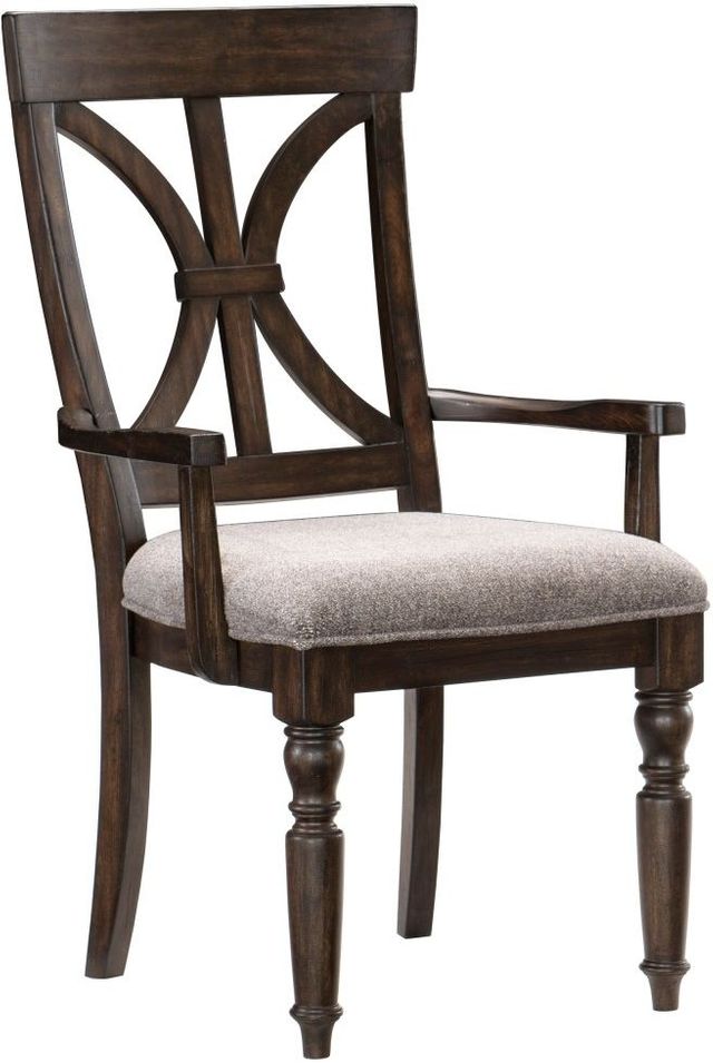 Homelegance® Cardano Driftwood Charcoal Arm Chair