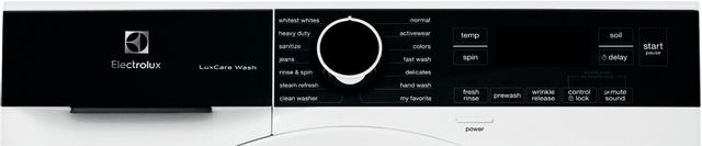 Electrolux 2.4 Cu. Ft. White Front Load Washer 6
