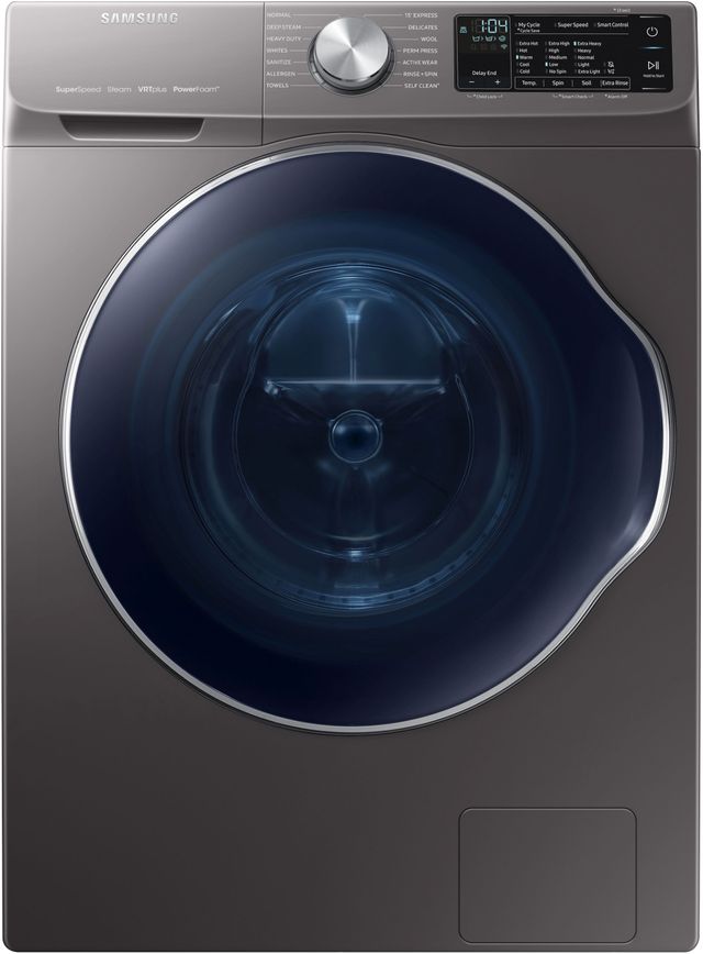 Samsung 2.2 Cu. Ft. Inox Grey Front Load Washer