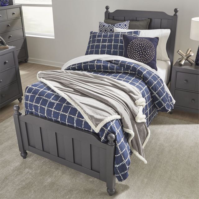 Liberty Furniture Cottage View Dark Gray Youth Twin Panel Bed 8