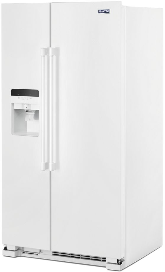 Maytag® 24.5 Cu. Ft. White Side By Side Refrigerator-2