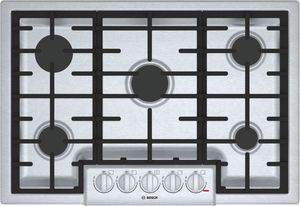 Bosch® 800 Series 30" Stainless Steel Gas Cooktop