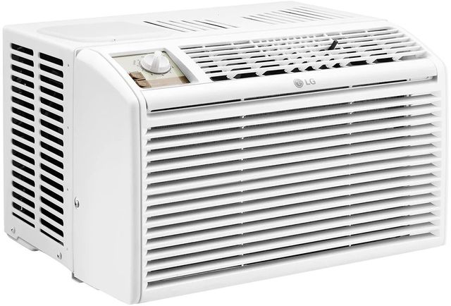 LG 5,000 BTU's White Window Air Conditioner-1