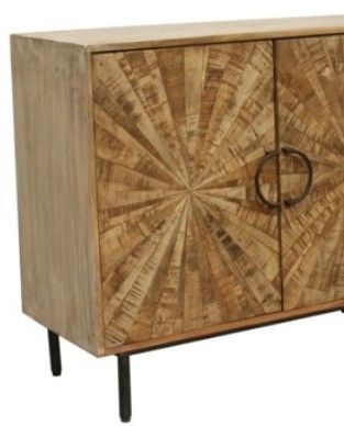 Crestview Collection Roswell Brown Sideboard-1
