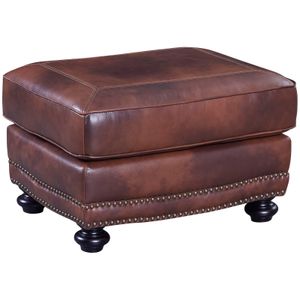 Leather Italia Young Leather Ottoman