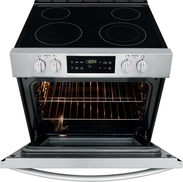 Frigidaire® 29.88" Stainless Steel Free Standing Electric Range 2
