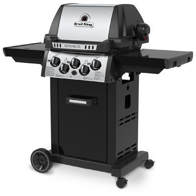 Broil King® Monarch™ 390  Series 22" Freestanding Black Propane Gas Grill 1