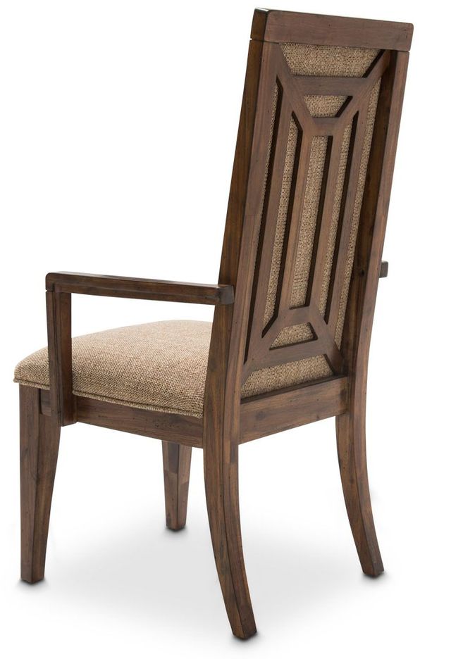 Michael Amini® Carrollton Rustic Ranch Arm Chair 3
