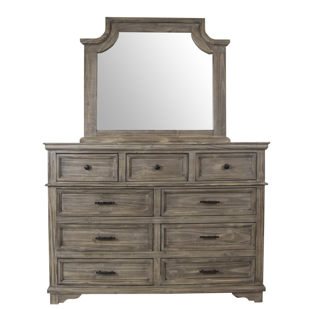 Vintage Furniture Charleston Dresser and Mirror