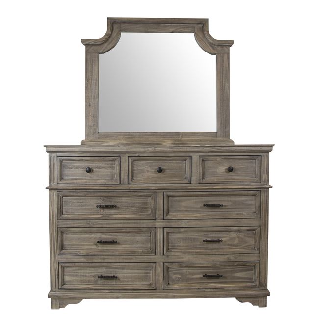 Vintage Furniture Charleston Dresser and Mirror-0