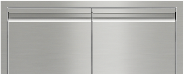 Wolf® 36" Stainless Steel Double Access Doors 1