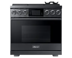Dacor® Contemporary 36" Graphite Stainless Steel Pro Style Natural Gas Range
