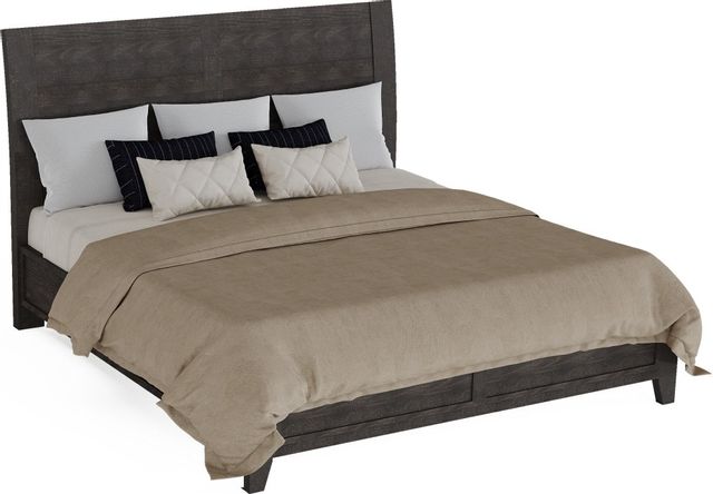Flexsteel® Chevron Ebony King Bed 2