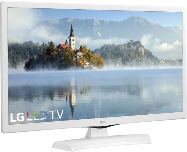 LG 24" 720p HD LED TV-White 2