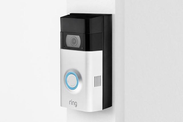 Ring Black Video Doorbell 2 Corner Kit 4