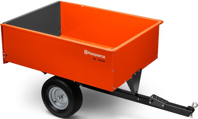 Husqvarna® 16 Cu. Ft. Steel Swivel Dump Cart 0