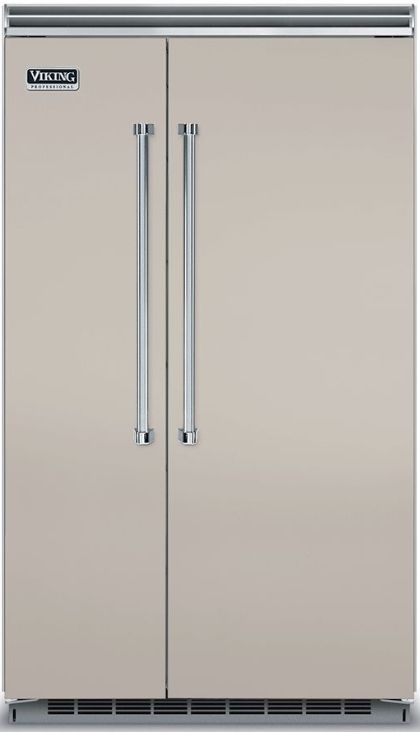 Viking® 5 Series 29.1 Cu. Ft. Stainless Steel Built In Side By Side Refrigerator 13