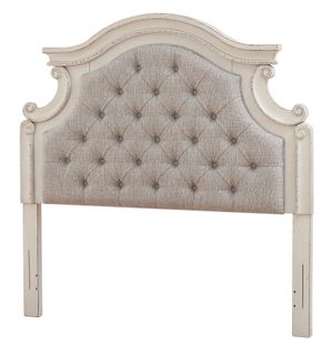 Signature Design by Ashley® Realyn Chipped White Full Headboard