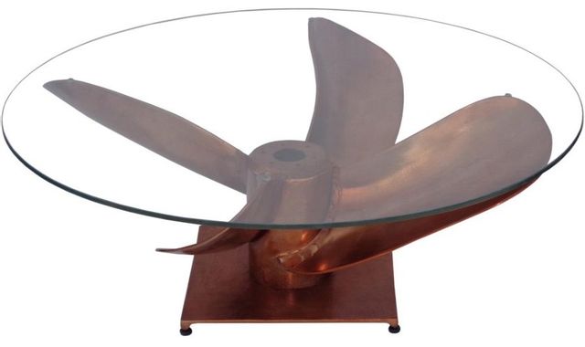 Moe's Home Collection Archimedes Copper Coffee Table 1